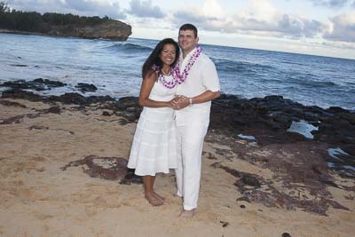 Danny & Jeannette, Kauai, distination weddings, beach weddings
