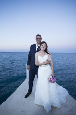 Ismini and Archileo, Poros, Kefalonia, Greece, destination wedding