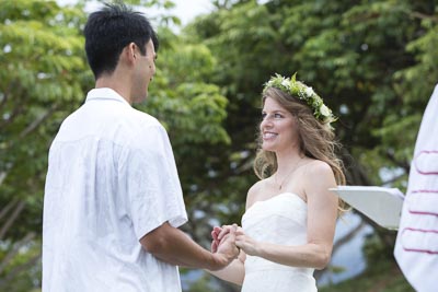 Katie & Hideru, Kaneohe, Oahu, Hawaii