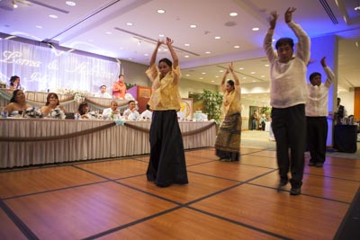 Lorna and Adrinne, Waipahu,Waikikim Hawaii, traditional wedding