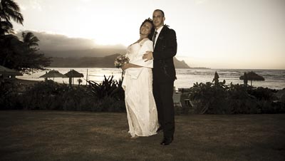 Leila and John, Hanalei, Kauai, distination weddings, beach weddings